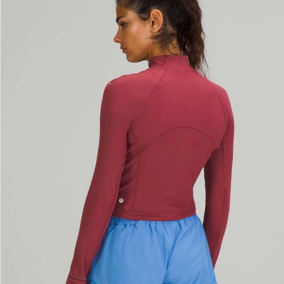 Lululemon It’s Rulu Run Cropped Half Zip - Picture 4 of 5